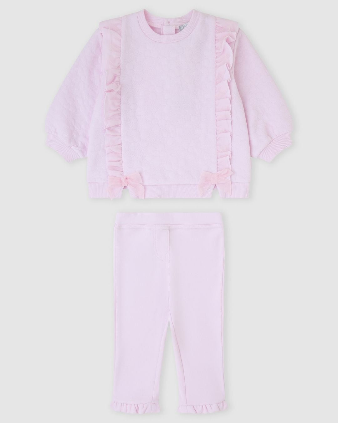 Conjunto Leggins Flores Rosa - Tutto Piccolo