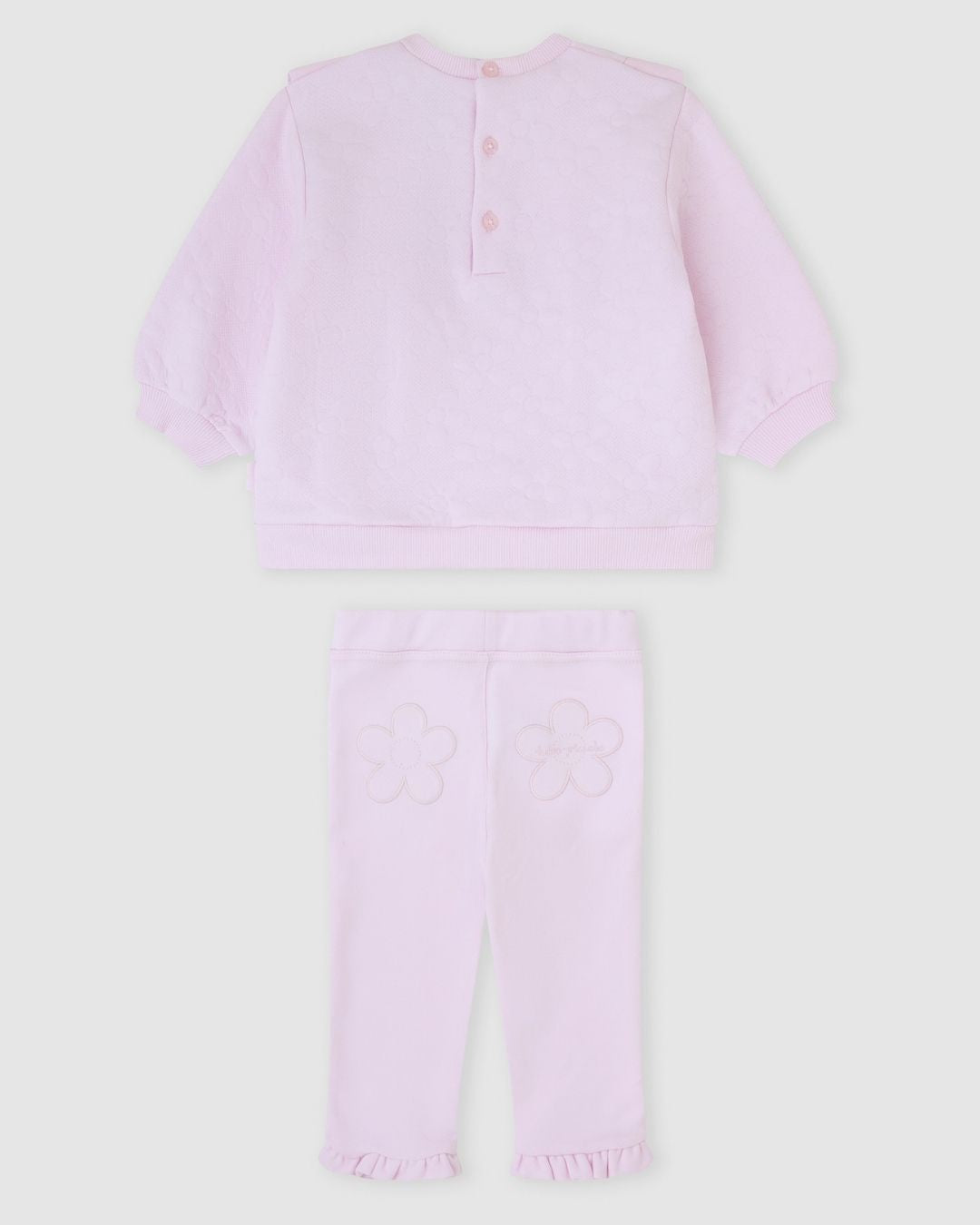 Conjunto Leggins Flores Rosa - Tutto Piccolo