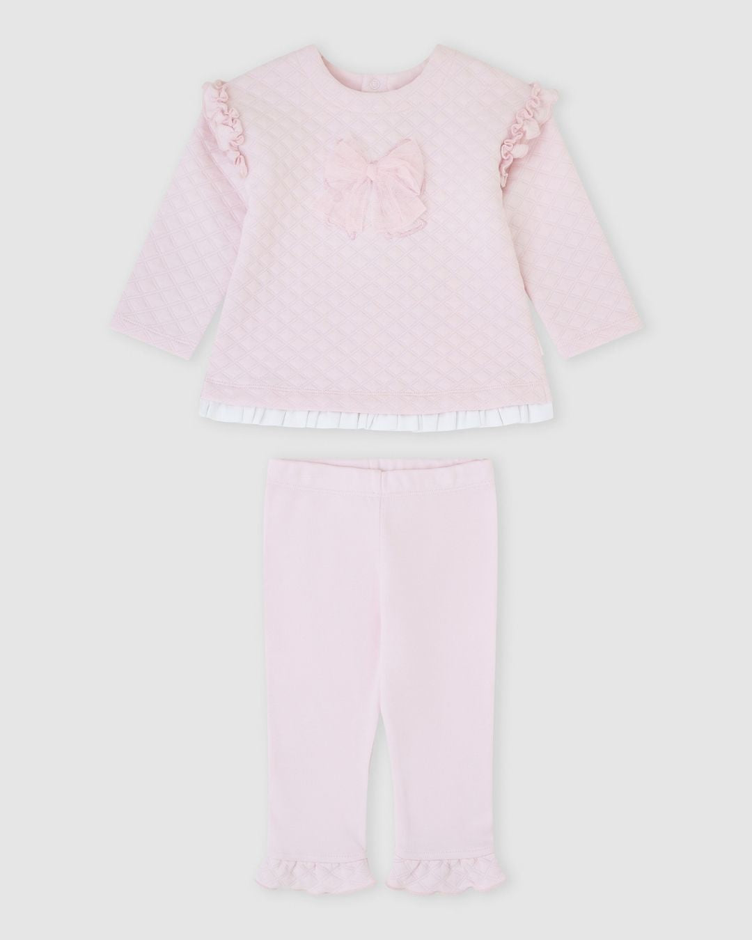 Conjunto Leggins Lazo Rosa - Tutto Piccolo