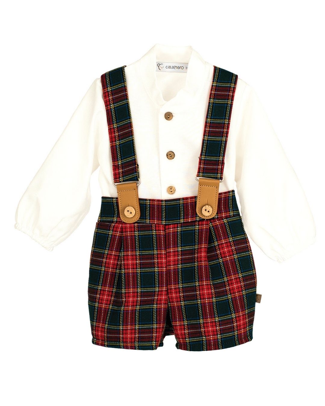 Conjunto Navidad Bebé Niño Pololo Galerna 11246 - Calamaro