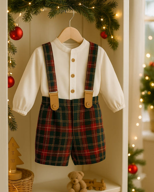 Conjunto Navidad Bebé Niño Pololo Galerna 11246 - Calamaro