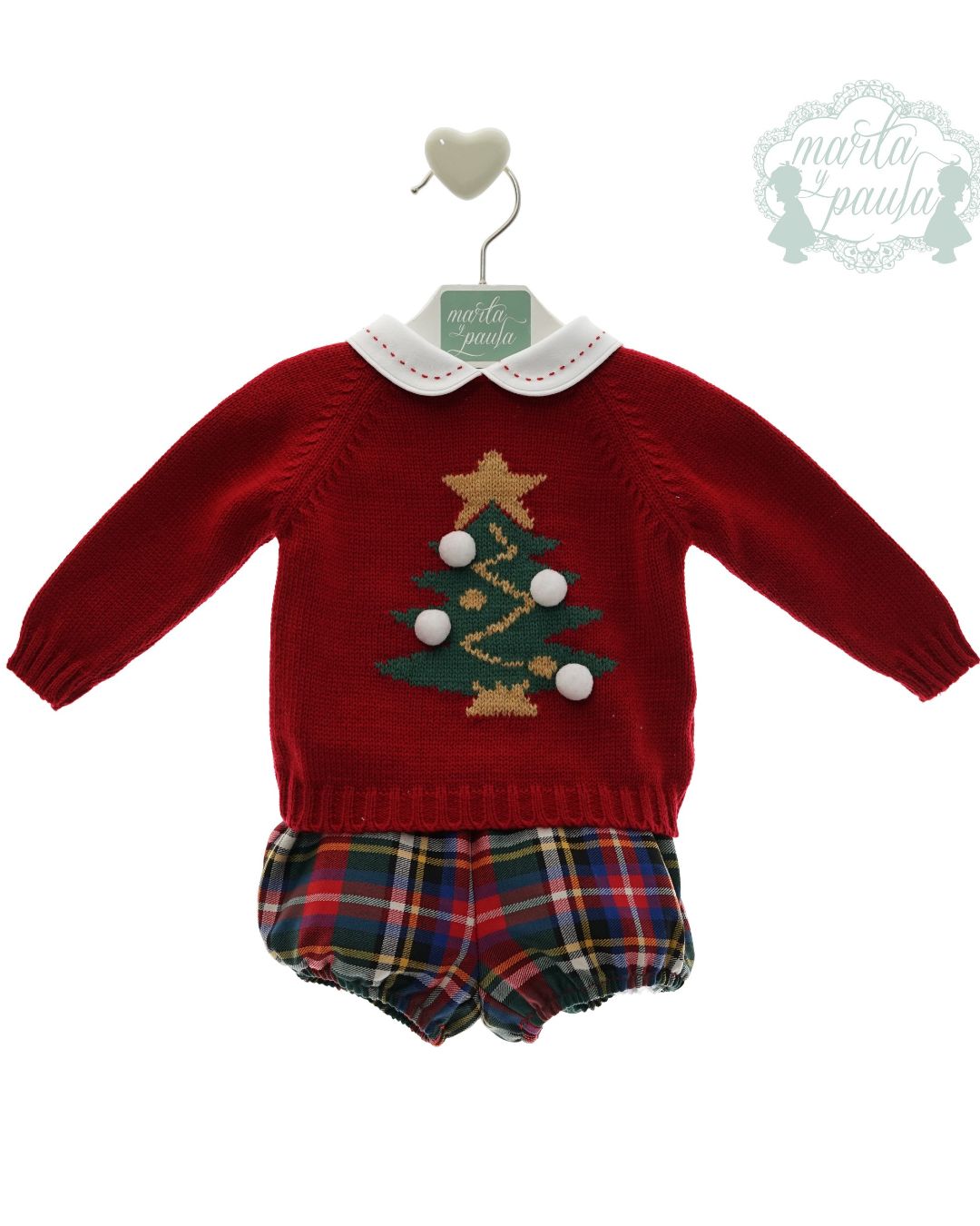 Conjunto Navidad Picolino Niño Familia Marilyn 1011MINV-25 - Marta y Paula