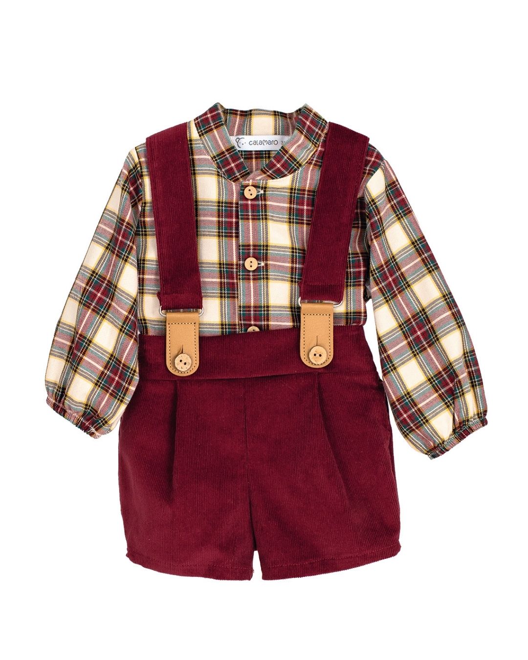 Conjunto Navidad Pololo Bebe Niño Boreas 11242 - Calamaro