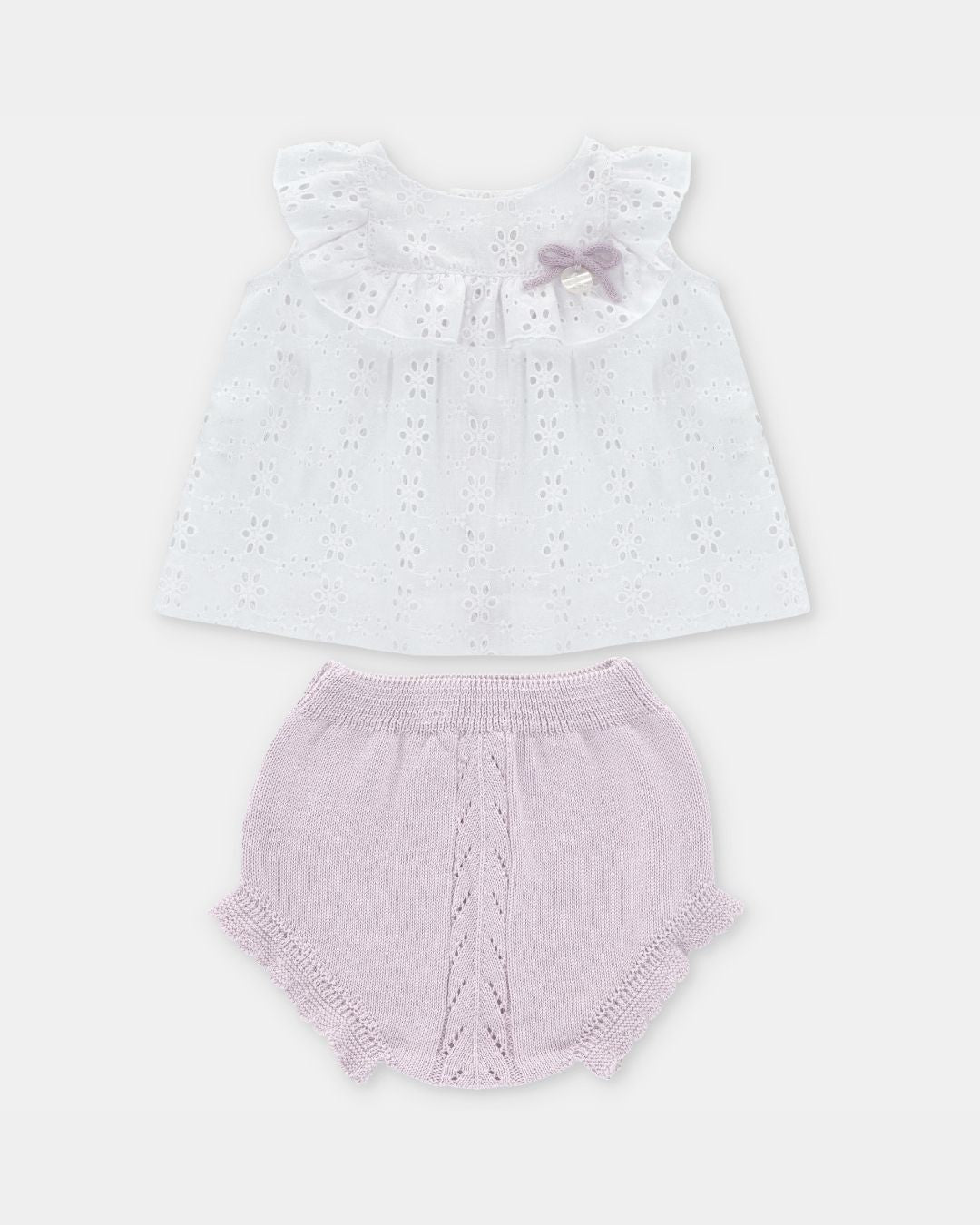 Conjunto Niña Blusa Braga NIAGARA - Martín Aranda