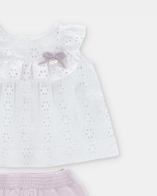 Conjunto Niña Blusa Braga NIAGARA - Martín Aranda