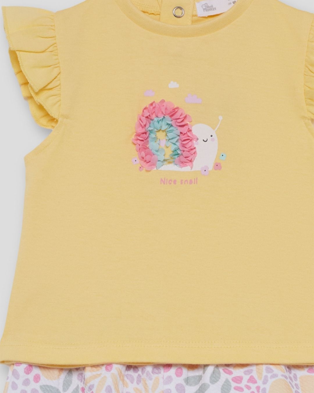 Conjunto Niña Flores Nice Snail - Street Monkey