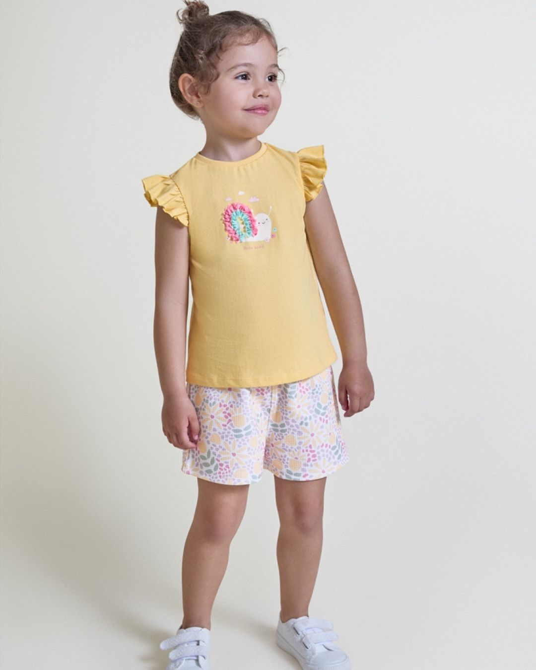 Conjunto Niña Flores Nice Snail - Street Monkey