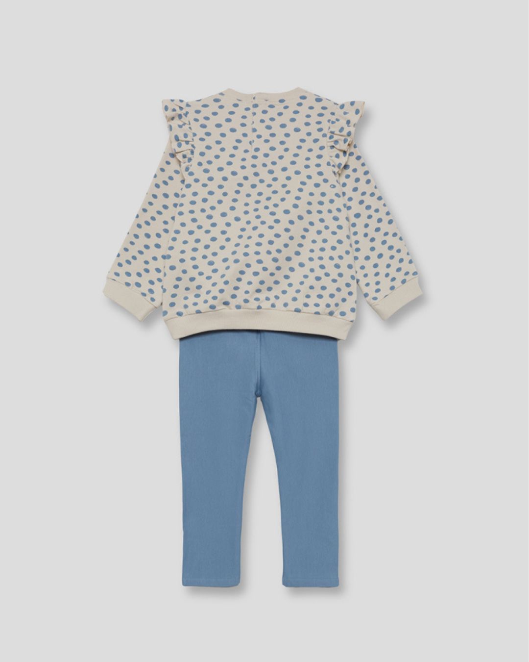 Conjunto Niña Lunares Azul - Street Monkey 351013