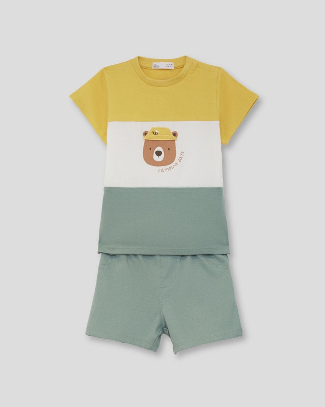 Conjunto Niño Camping Days Verde - Street Monkey