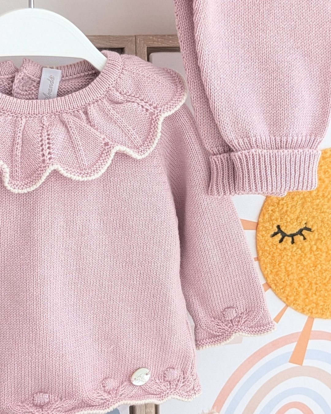 Conjunto Pantalon Navia Rosa Empolvado - Martín Aranda