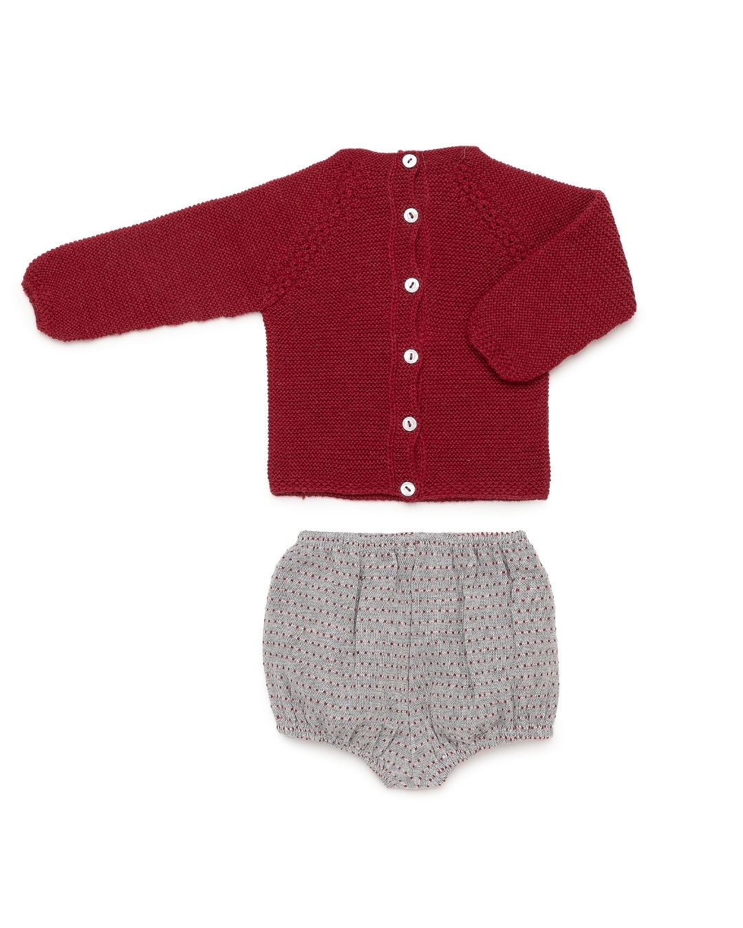 Conjunto Pantalon Osito Rioja - Colección Ocaso Juliana