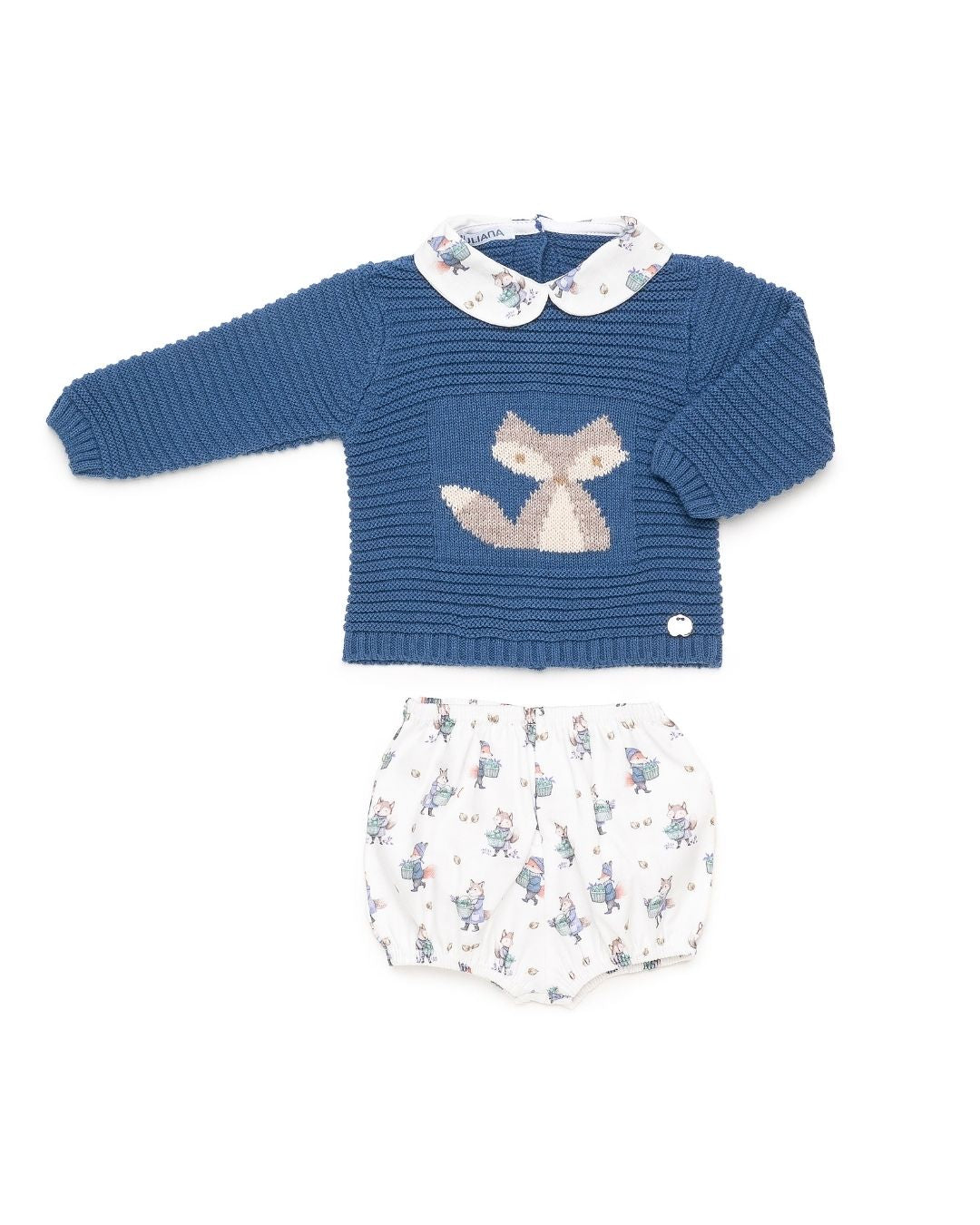 Conjunto Pantalon Zorritos Azul Azafata - Colección Sigilo Juliana