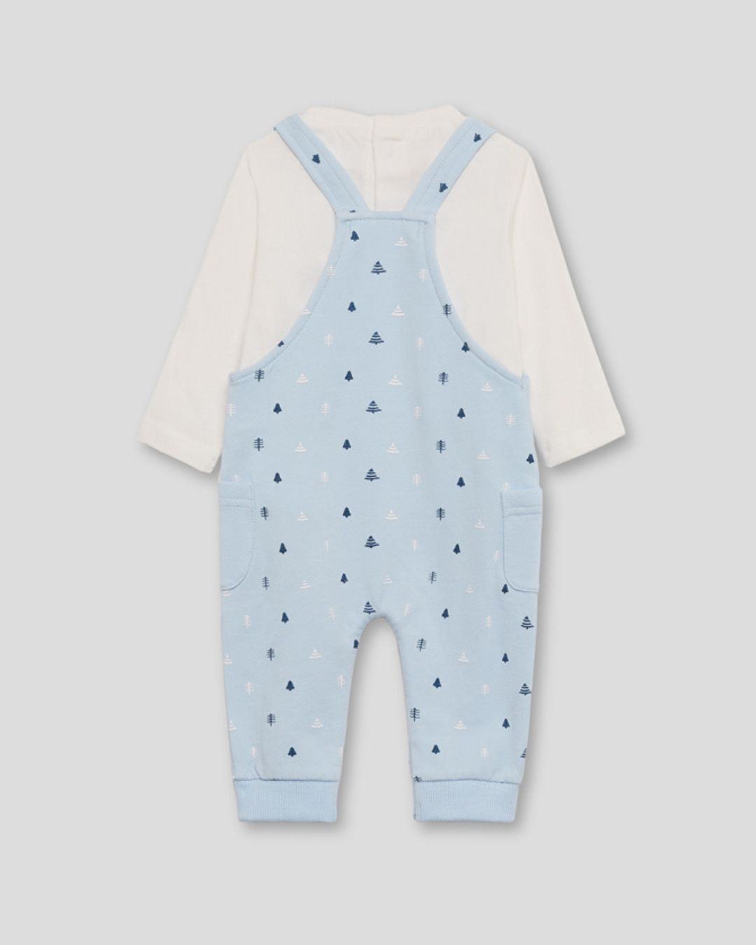 Conjunto Peto Bebé Arbolitos Celeste - Street Monkey 352000