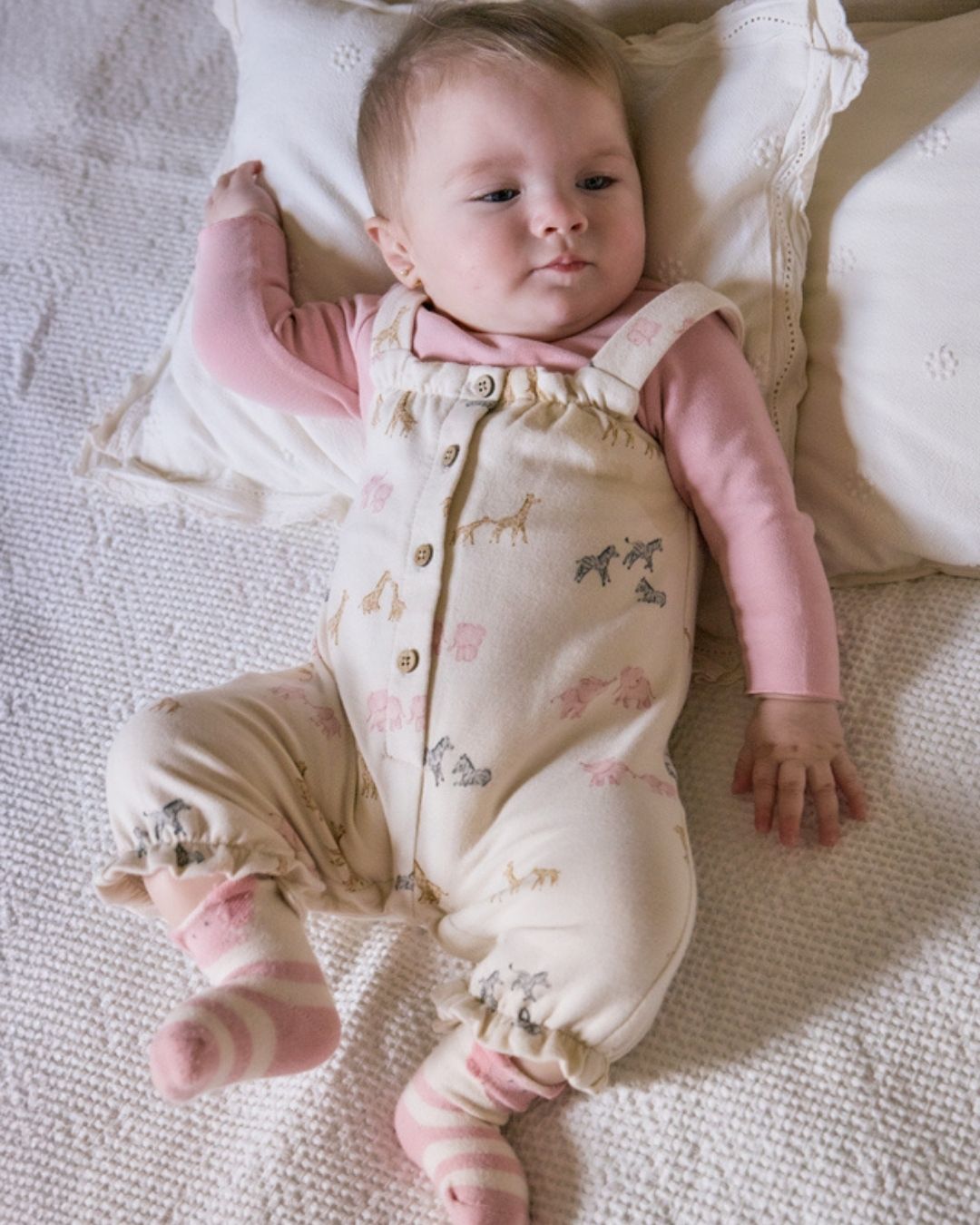 Conjunto Peto Bebé Niña Animales Maquillaje 26060 - Mayoral