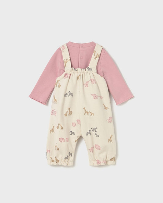 Conjunto Peto Bebé Niña Animales Maquillaje 26060 - Mayoral