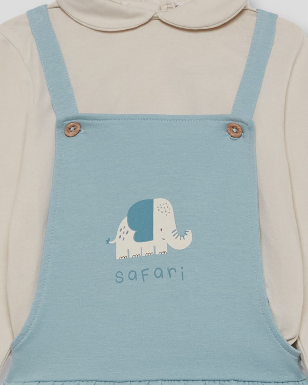 Conjunto Peto Safari Azul Verdoso - Street Monkey Referencia 352012