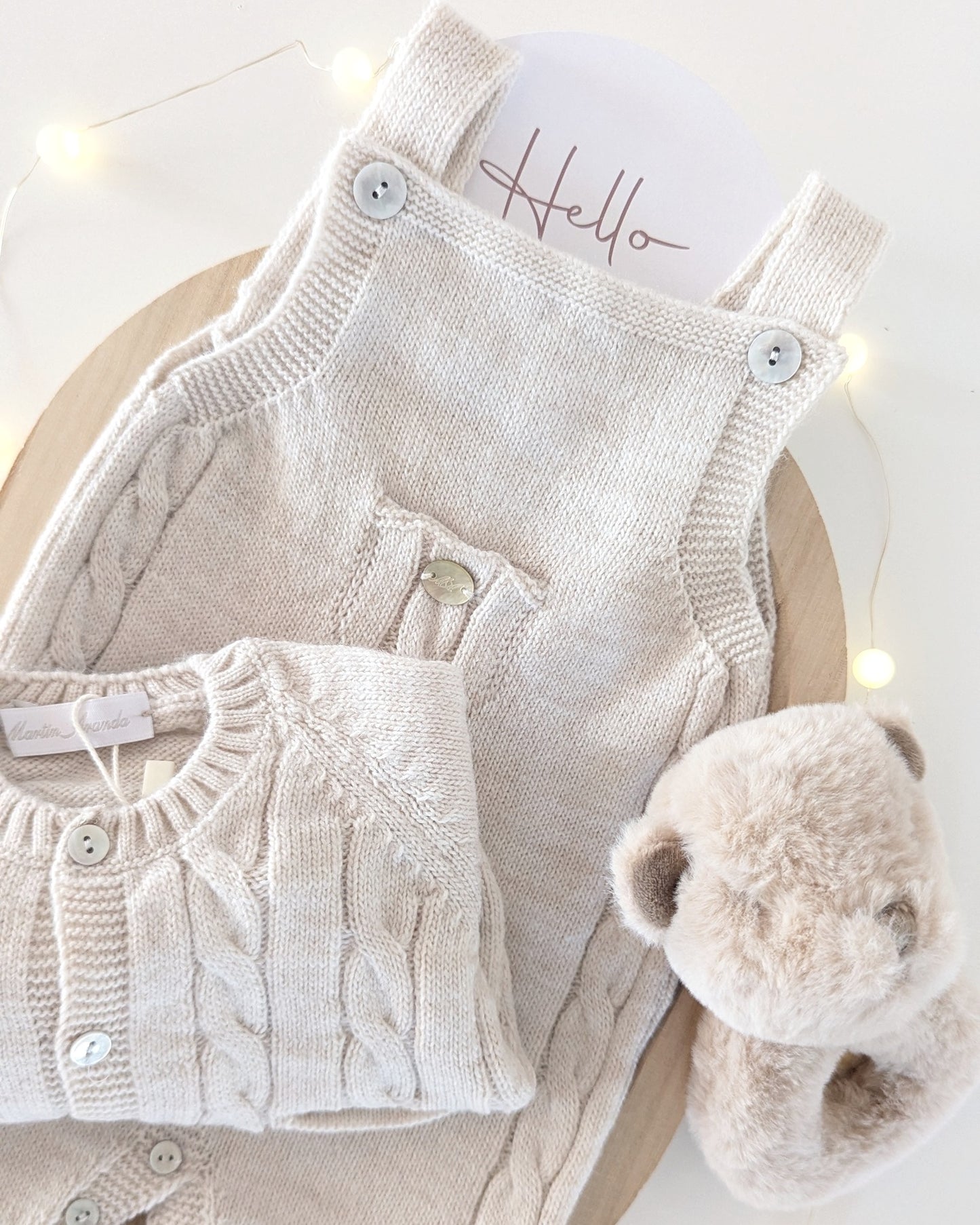 Conjunto Peto y Chaqueta Punto Sheffield Arena - Martin Aranda