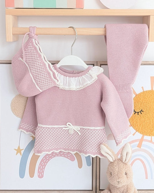 Conjunto Polaina Aller Rosa Empolvado - Martín Aranda