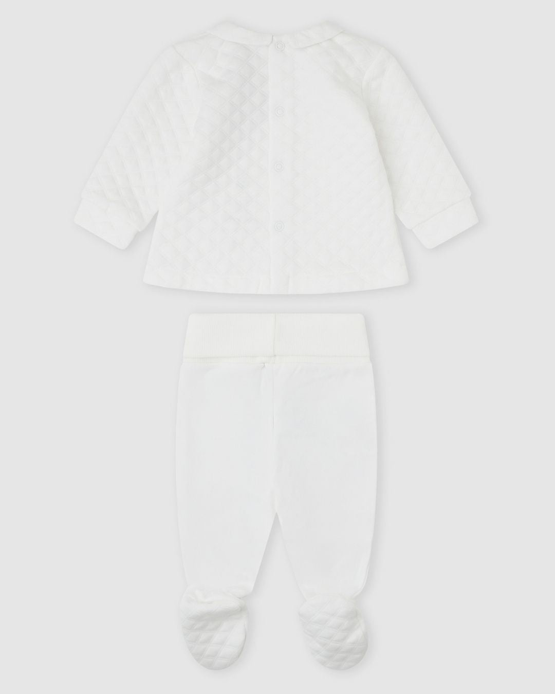 Conjunto Polaina Blanco Acolchado - Tutto Piccolo