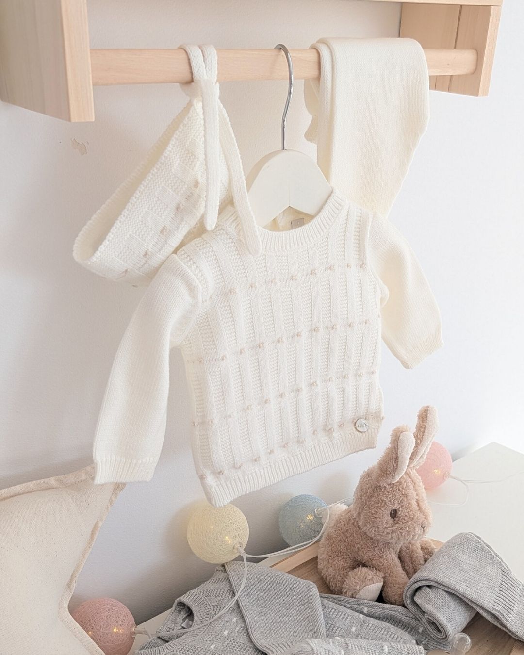 Conjunto Polaina Cambridge Crudo -  Martin Aranda