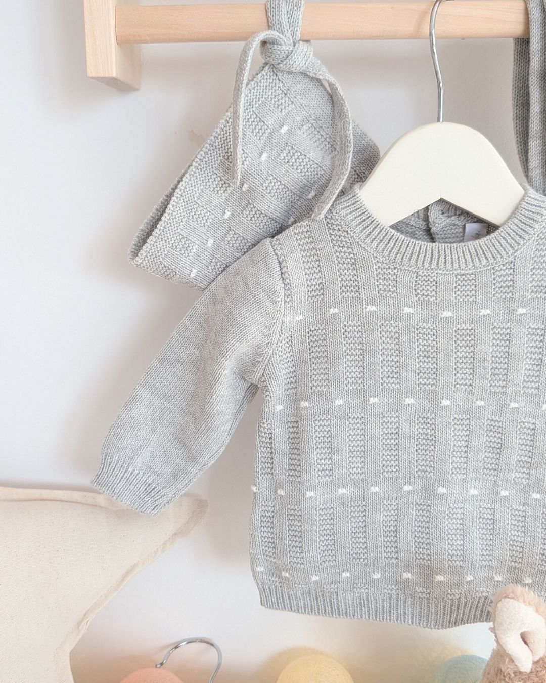 Conjunto Polaina Cambridge Gris Perla -  Martin Aranda