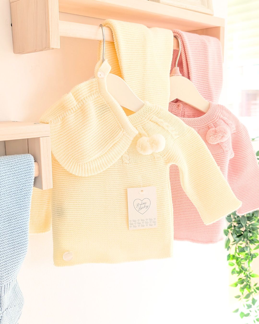 Conjunto Polaina Canesu Trenzas Amarillo