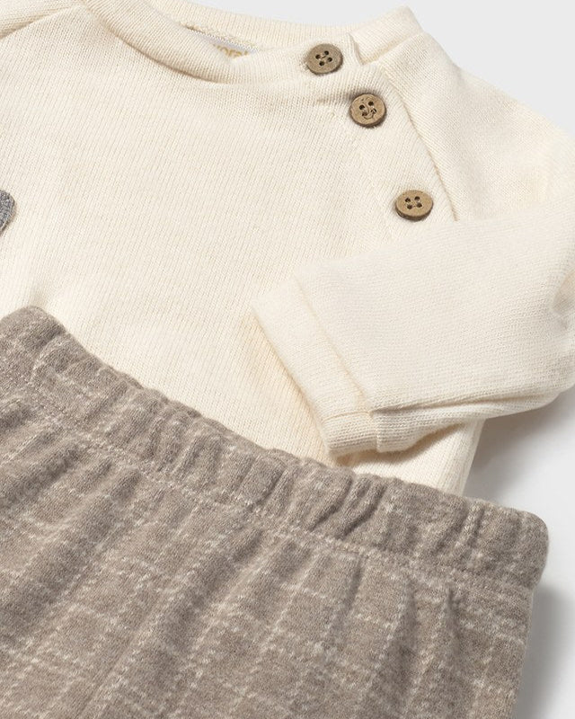 Conjunto Polaina Cuadros Gatito 2586 - Mayoral