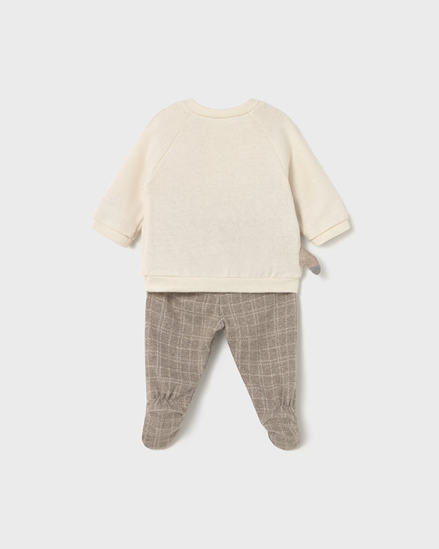 Conjunto Polaina Cuadros Gatito 2586 - Mayoral