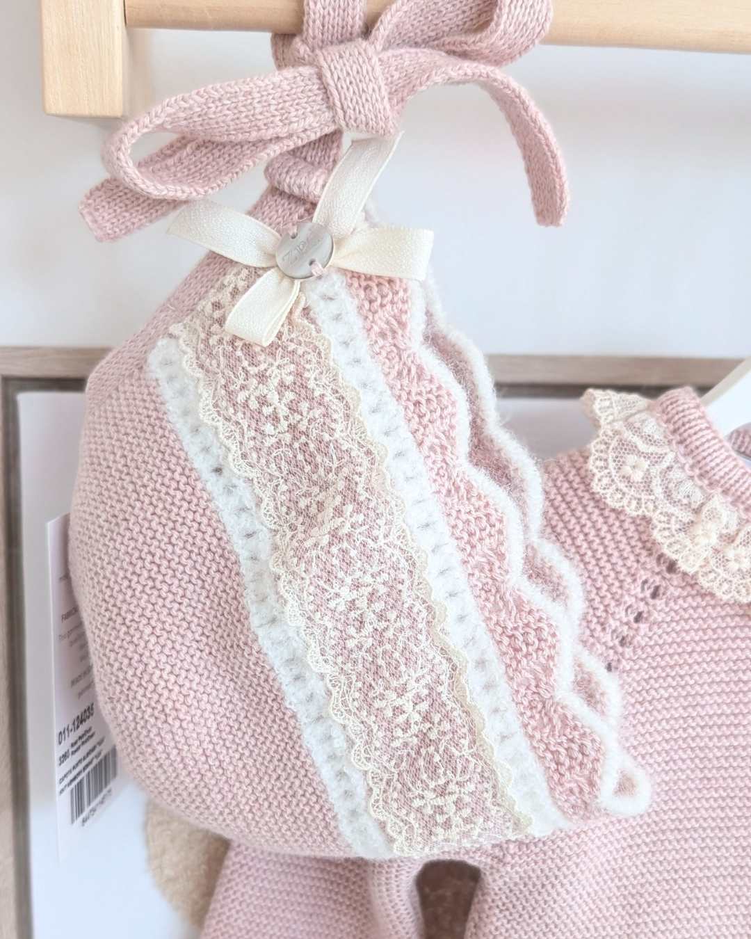 Conjunto Polaina Lua Rosa Palo - Paz Rodriguez