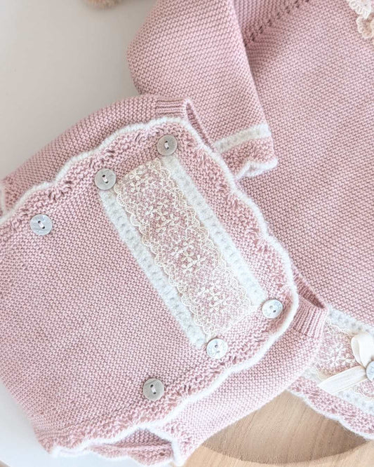 Conjunto Braguita Lua Rosa Palo - Paz Rodriguez
