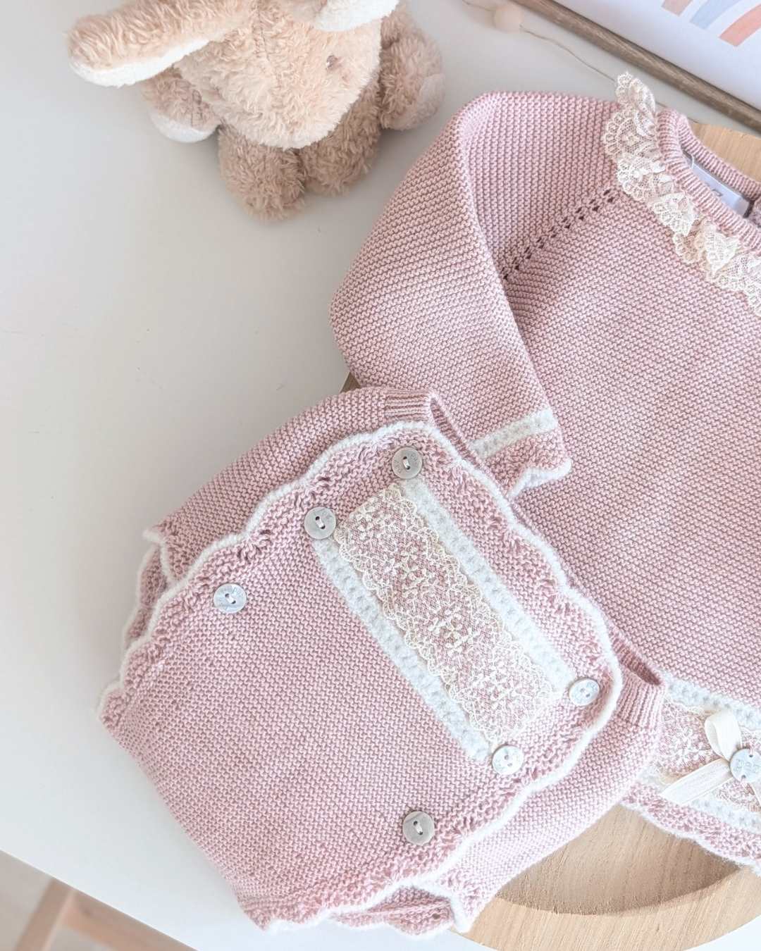 Conjunto Braguita Lua Rosa Palo - Paz Rodriguez
