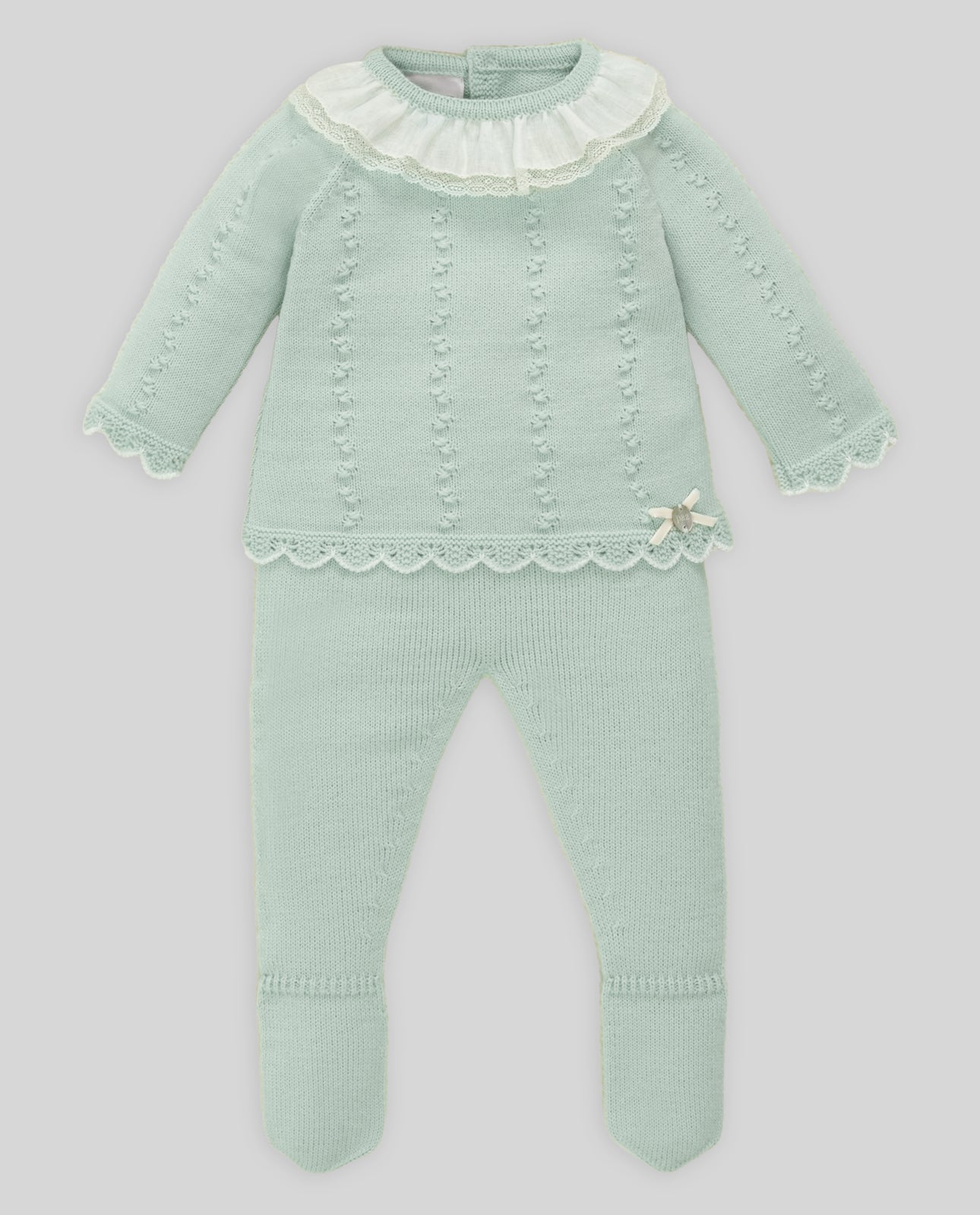 Conjunto Polaina Minino Verde Palo - Paz Rodriguez Referencia 103-102994