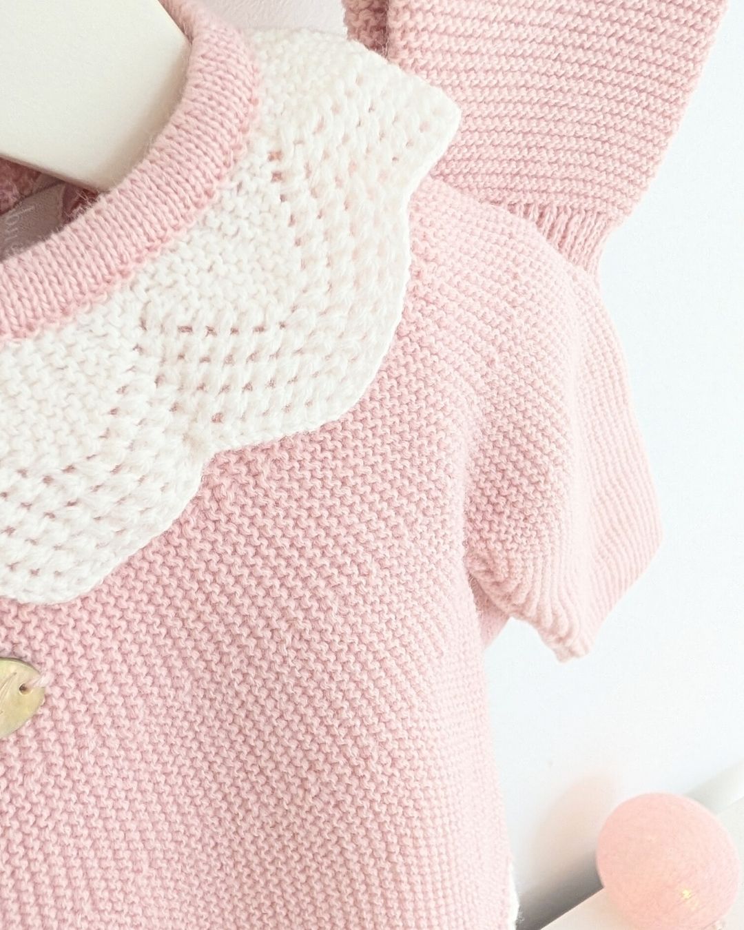 Conjunto Polaina Niña Leeds Rosa Empolvado -  Martin Aranda