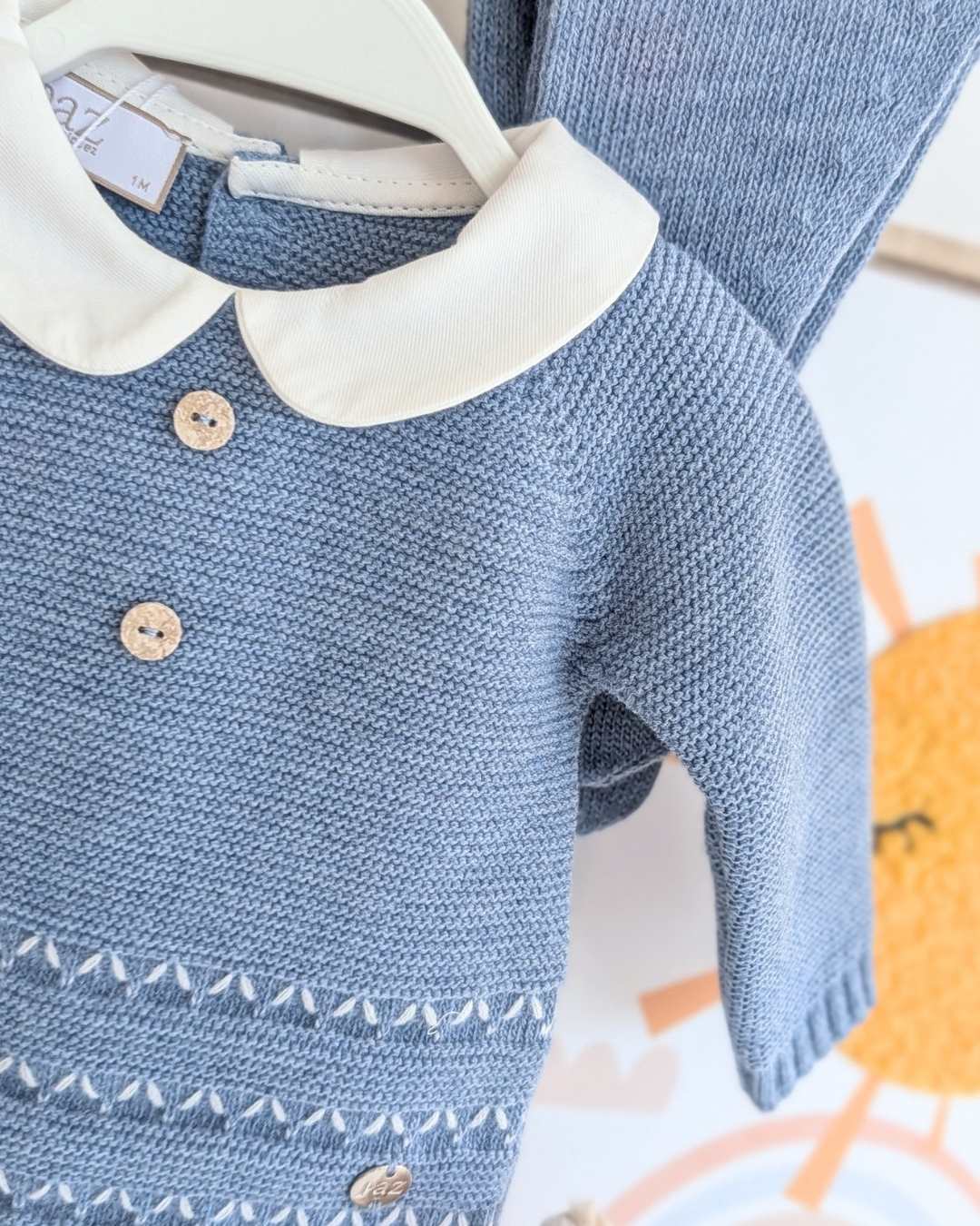 Conjunto Polaina Ponte Azul Zafiro - Paz Rodriguez