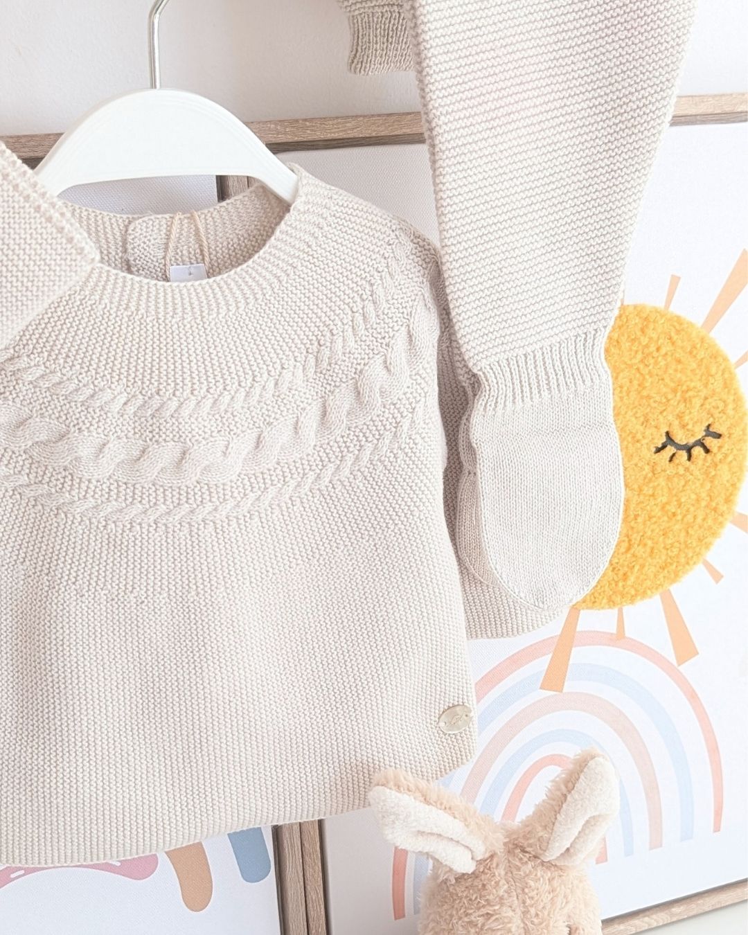 Conjunto Polaina Ochos Caravia Beige - Martín Aranda
