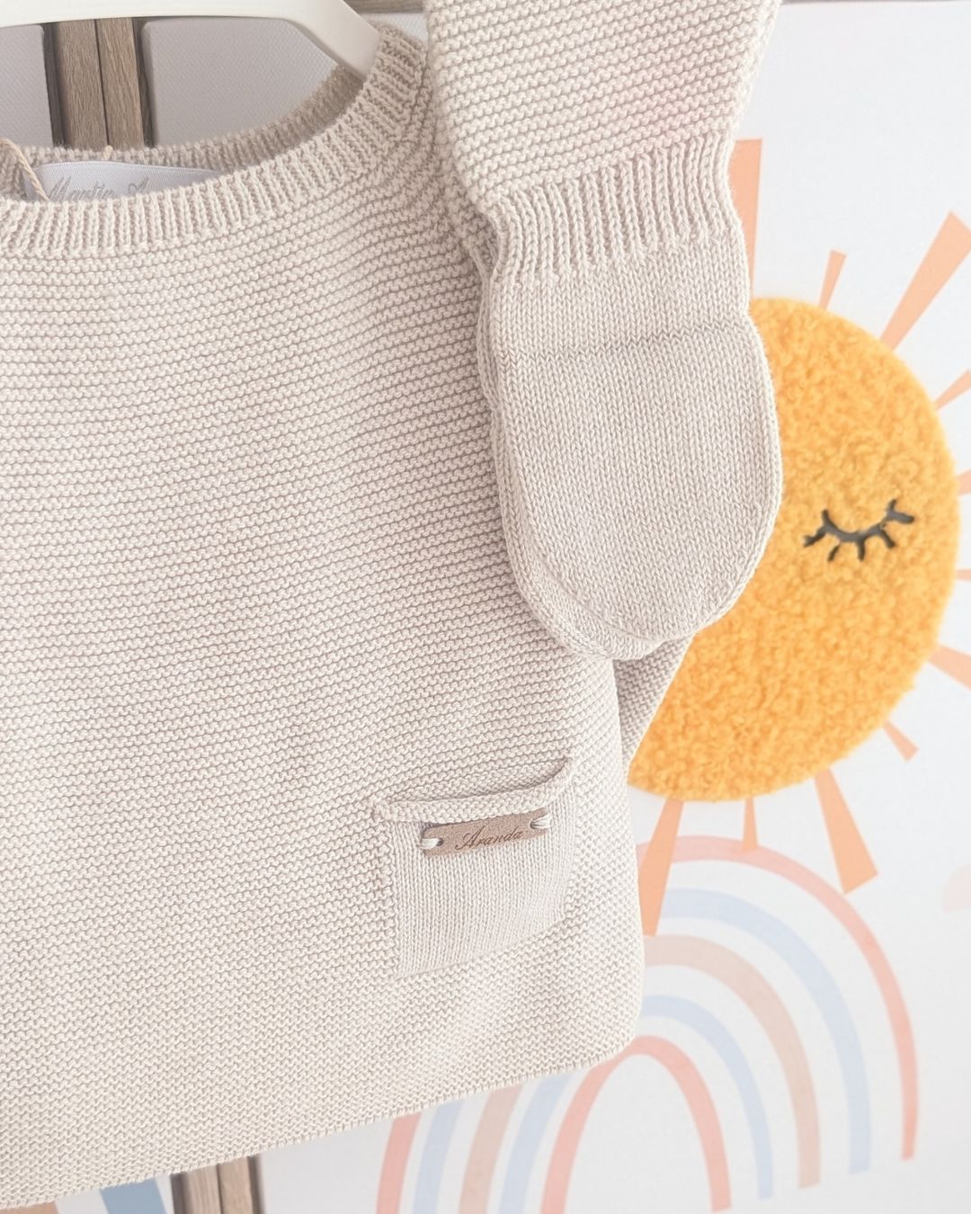 Conjunto Polaina Pravia Beige - Martín Aranda