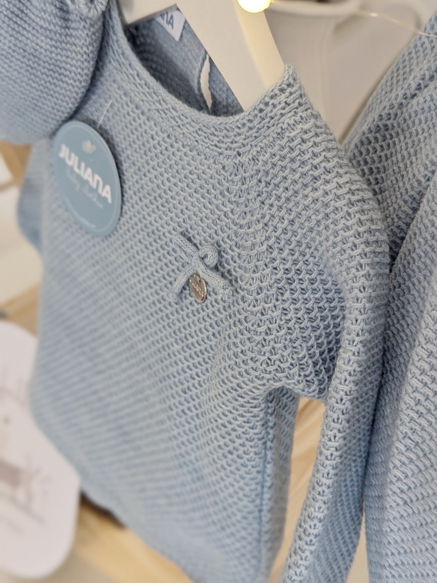 Conjunto Polaina Recogidas Azul - Colección Piano de Juliana