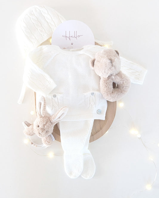 Conjunto Polaina Sheffield Crudo  -  Martin Aranda