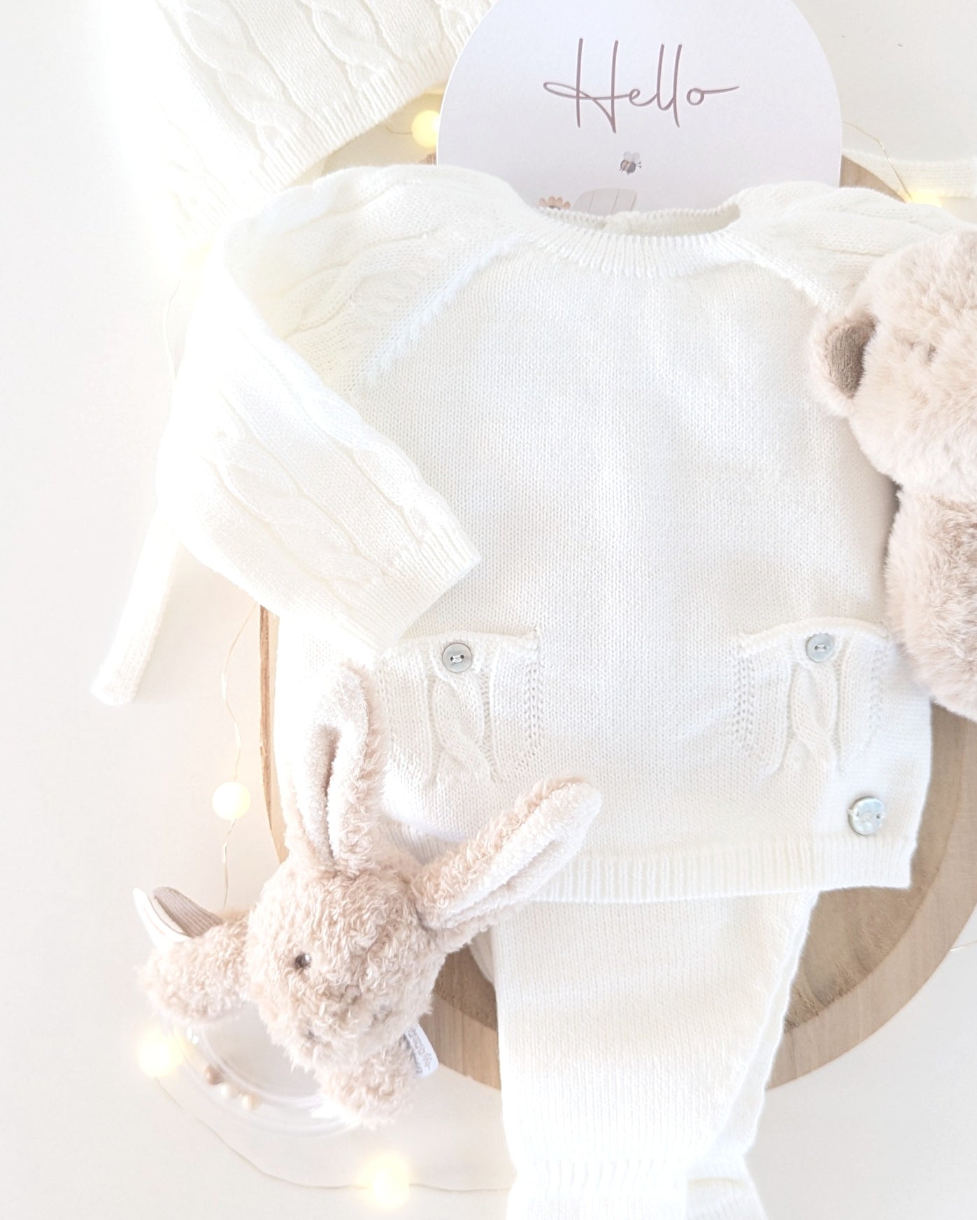 Conjunto Polaina Sheffield Crudo  -  Martin Aranda
