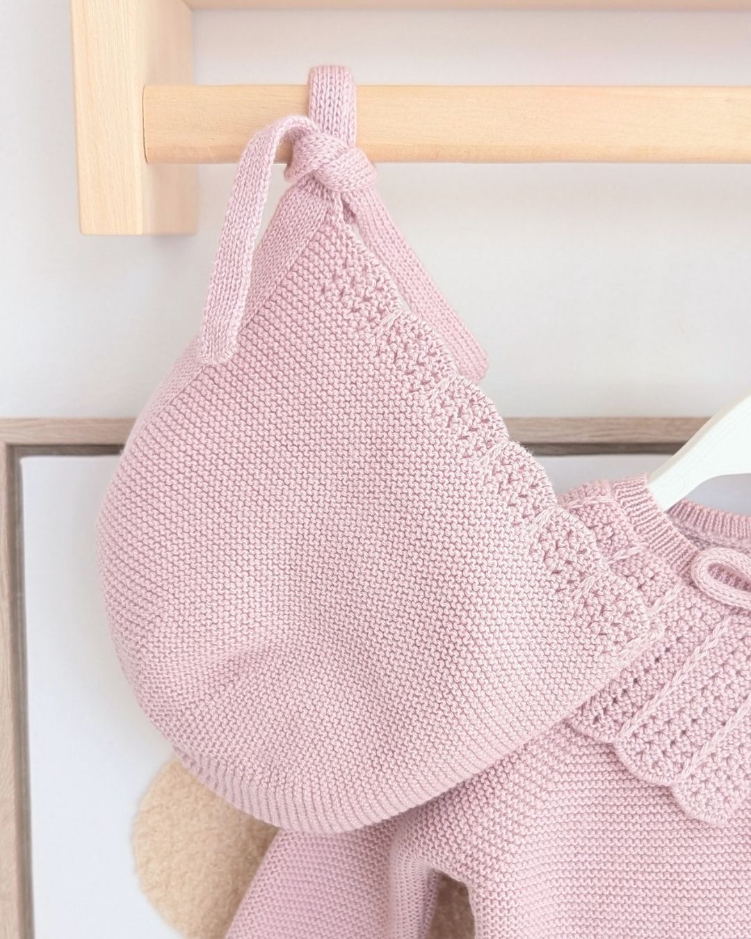 Conjunto Polaina Volante Pravia Rosa Empolvado - Martín Aranda