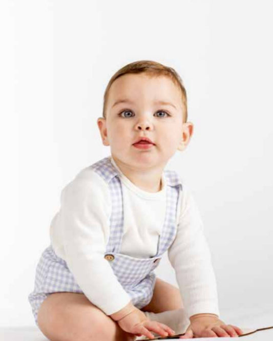 Conjunto Pololo Bebe Niño Berg Azul 11179 - Calamaro