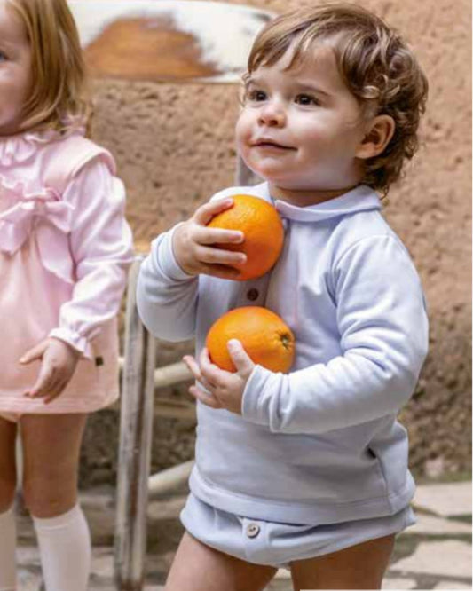 Conjunto Pololo Lebeche Celeste 11173 - Calamaro