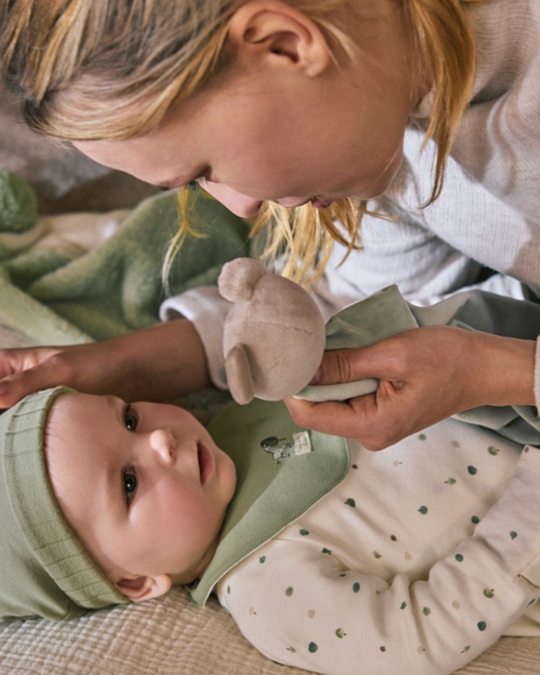 Conjunto Punto Bebe Niño 4 Piezas Salvia 26380 - Mayoral