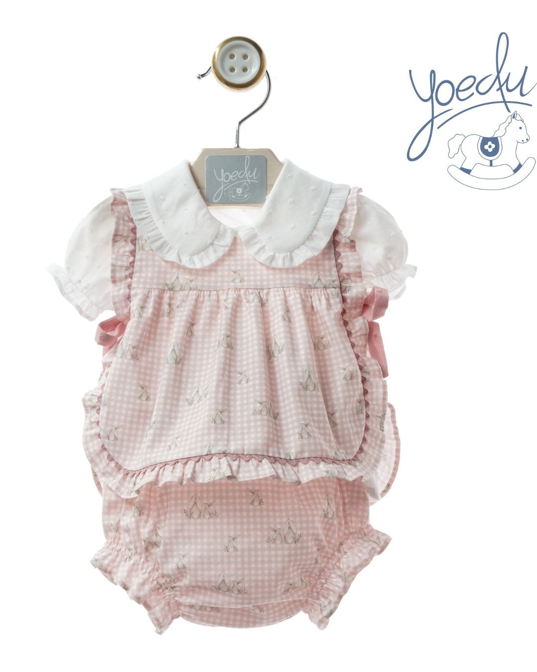 Conjunto Ranita 3 piezas Familia Ardilla 1800VER-26 - Yoedu