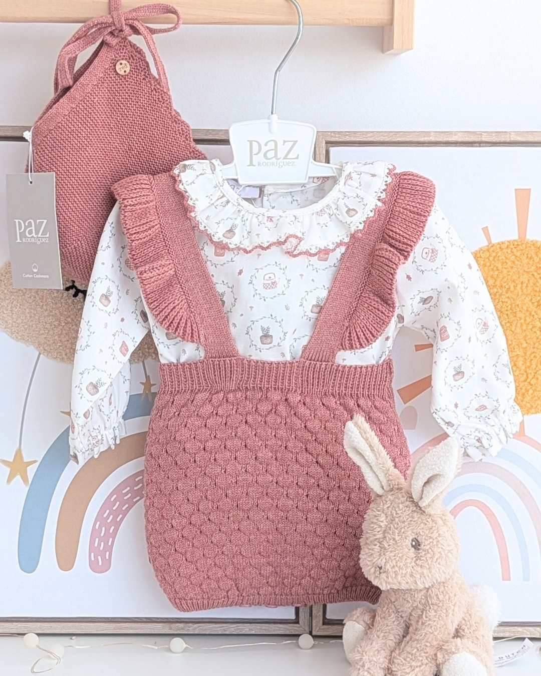 Conjunto Ranita Con Camisa Lumbre - Paz Rodriguez
