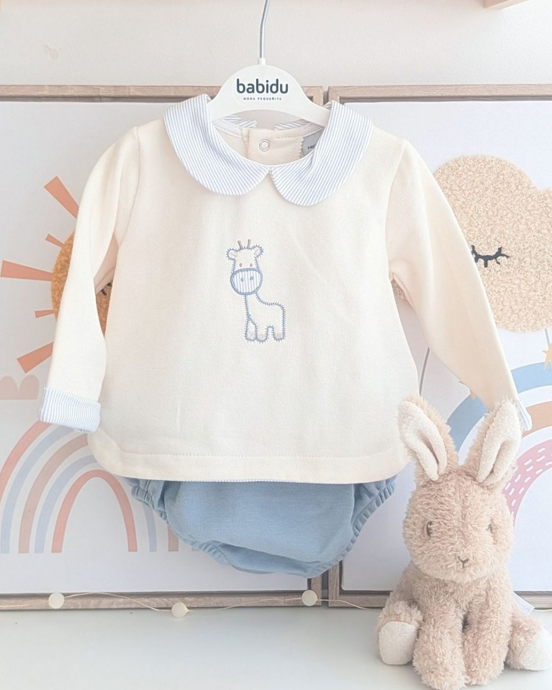 Conjunto Ranita Cuello Bebé Arroyo - Babidu