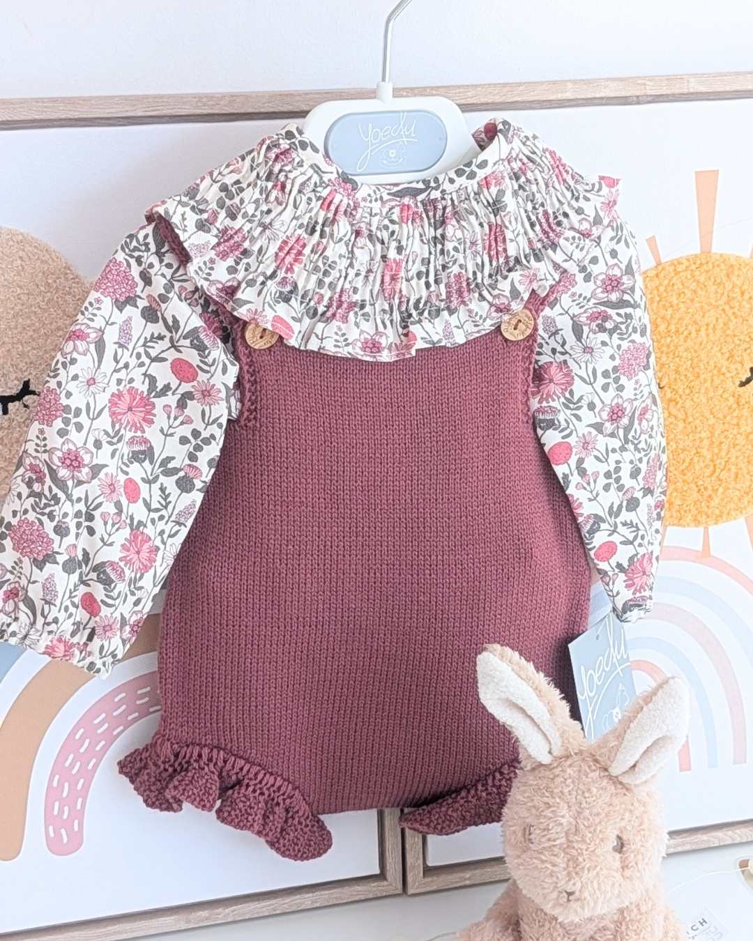 Conjunto Ranita Familia Aurora Art.1806 - Yoedu