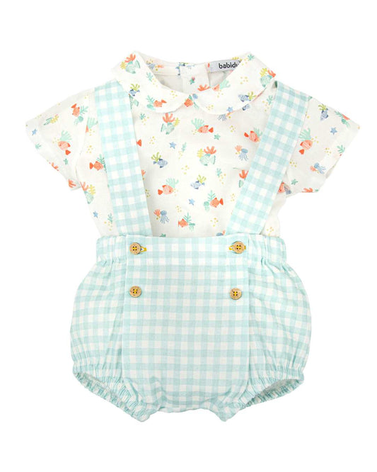 Conjunto Ranita Niño Tirantes LATIDO - Babidu