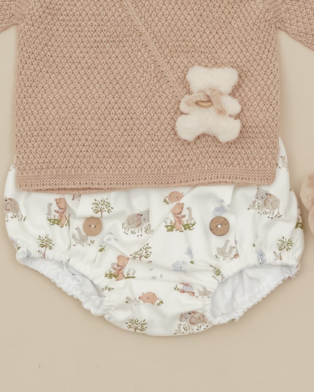 Conjunto Ranita Teddy Arena 🧸 Ositos Tiny Bear - Pangasa Baby