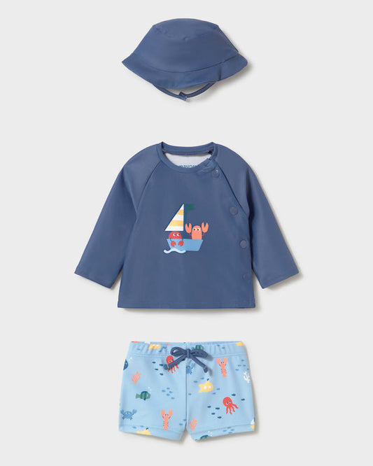 Conjunto Baño Niño Mostaza 1617-026 - Mayoral